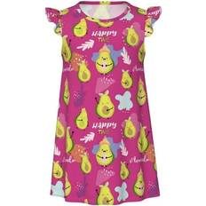 Green Nightgowns Coaee Sold by: RANDHAWA, Green Avocado Printed Girls Nightgowns Short Sleeve Nightdress Comfortable for Sleeping Lounge Wear Party