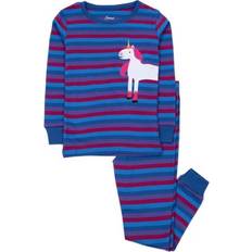 Stripes Pajamases Leveret Kids Two Piece Cotton Pajamas Girls Striped