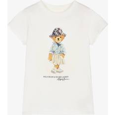 Ralph Lauren Fille Vêtements pour enfants Ralph Lauren Logo T-shirt - Deckwash White