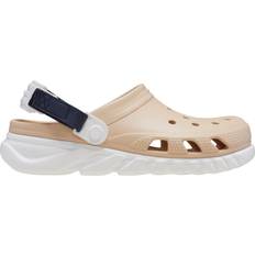 Mies - Ruskea Clogs Crocs Puukengät Crocks-jalkineet - Beige/Musta/Valkoinen