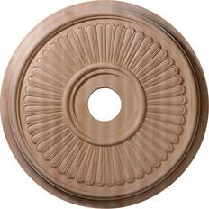 Moulding & Millwork Ekena Millwork OD 3 ID 2 P Carved Berkshire Medallion Cherry Fits Canopies to