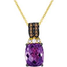 Le Vian 14K 3.01 ct. tw. Diamond & Amethyst Necklace