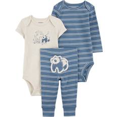 9-12M Other Sets Carter's Baby 3-Piece Panda Little Outfit Set PRE Blue