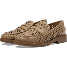 Michael Kors Women Loafers Michael Kors Women's Eden Woven Loafer Flats Camel 7.5M