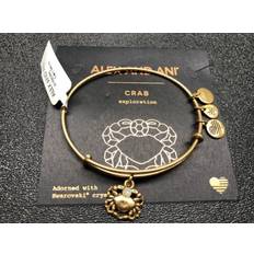 Beige Bracelets Alex And Ani crab ii bangle bracelet rafaelian silver finish nwtbc