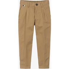 Beige Trousers BOSS Beige Cotton Chino Trousers