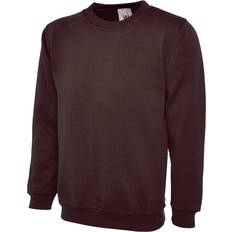 Long Sleeves Sweatshirts Uneek UC202 Childrens Sweatshirt 11-13Y, COLOUR: Brown