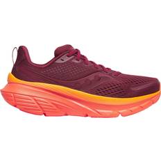 Hombre - Rojo Zapatillas de Running Saucony Guide 17 Granate Naranja AW24 - Violet