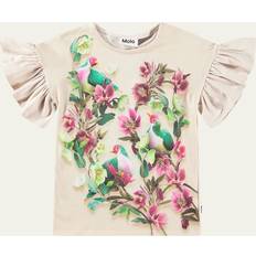 Blommiga T-shirts Barnkläder Molo Rayah T-shirt - Fruktduvor