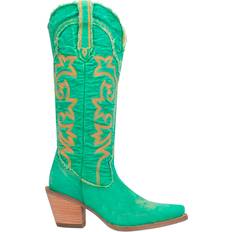 Green Riding Shoes Dingo Texas Tornado - Green