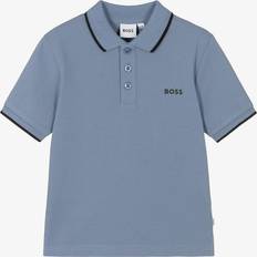 BOSS Blue Cotton Polo Shirt