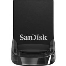 Memory Cards & USB Flash Drives SanDisk Ultra Fit USB 3.1 Memory Stick 32 GB, Black, Silver/Grey