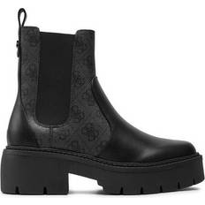 Guess Kängor & Boots Guess Shuze 4G Logo Ankle Boots Black