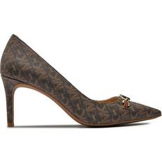 Camoscio - Donna Tacchi e Décolleté Michael Kors Tiffanie Mid Flex Pump 40T4TFMP1B - Marrone