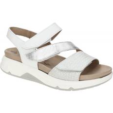 Gabor ROLLINGSOFT 46.882.51 silber Sandalette r Damen