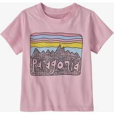 Babies T-shirts Children's Clothing Patagonia Toddlers' Fitz Roy T-Shirt, 2T, Pink