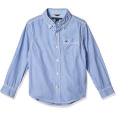 M Shirts Tommy Hilfiger Boys' Long Sleeve Woven Button-Down Shirt - Stripe