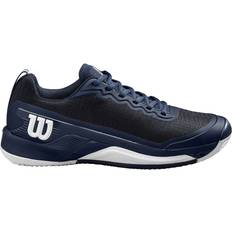 Blau Schlägersportschuhe Wilson Herren Rush Pro Clay Tennis Shoe, Navy Blazer/Navy Blazer/White