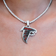 Charms & Pendants GLD Atlanta Falcons Pendant, 14k White