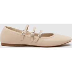 Natural Ballerinas Schuh lianna mary jane ballerina flat shoes in natural Natural