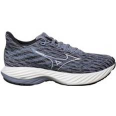 Turquoise Chaussures de Course Mizuno Wave Rider 28 Femme - Gris