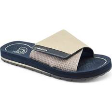 Men - Synthetic Leather Slippers & Sandals Cobian Men's DRT Slides, Navy