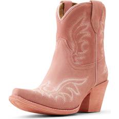 Ariat Pink Boots Ariat Chandler Embroidered Pointed Toe Cowboy Booties