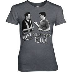 Joey Doesn't Share Food Girly Tee - DarkHeather