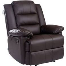 Footrest Armchairs Luxury Life Leather Recliner Armchair