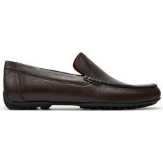 Homme - Marron Mocassins Geox Men's U Kosmopolis Grip Moccasin, Dk Brown