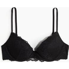 H&M D Bras H&M Lace Super Push-up Bra Black 34B