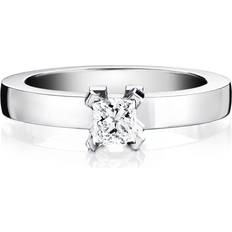 Vigselringar - Vita Efva Attling Dolce Vita Princess Ring 0.40 ct 18.25 MM VITGULD