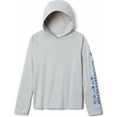 Columbia Tops Children's Clothing Columbia Youth Terminal Tackle Hoodie, Medium, Gray