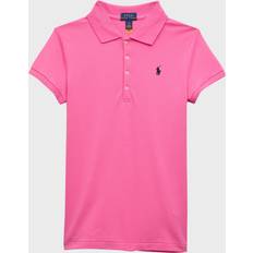 Babies Polo Shirts Children's Clothing Polo Ralph Lauren Girl's Short-Sleeve Embroidery Shirt, S-XL BAJA PINK