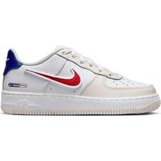 Nike air force 1 lv8 kids Nike Air Force 1 LV8 GS - White/Gym Red/White/Deep Royal Blue