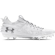 Under Armour Laced Soccer Shoes Under Armour Blur 2 MC M - White/Metallic Silver