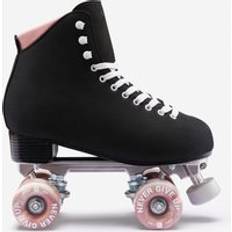 OXELO Roller Skates Dancing D500 Smoked Black/taupe Pink/frozen Green