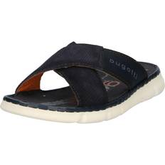 Herre - Nubuck Badesandaler Bugatti Pantoletter 'Damar' marin grå marin grå