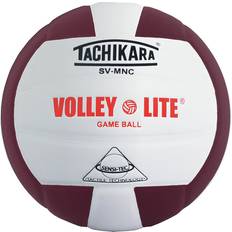 Volley-Lite Indoor Volleyball, Cardinal/White