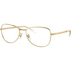 Ray-Ban RB3733 Gold/Clear Aviator