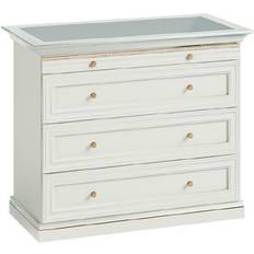 JVMoebel Classic White Chest of Drawer 106.6x95cm