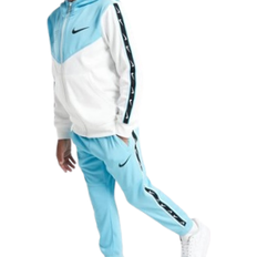 Nike Kid's Tape Poly Full Zip Tracksuit - Blue