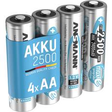 Ansmann maxe Ansmann MaxE Rechargeable AA Batteries 2500mAh 4-pack