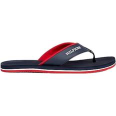 Men - Polyurethane Flip-Flops Tommy Hilfiger Colour-Blocked Comfort - Desert Sky