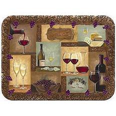 Non-Stick Chopping Boards Tuftop Wine Cellar Tempered Chopping Board 40.6cm