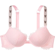 Victoria's Secret Very Sexy Shine Strap Lace Push-Up Bra - Pretty Blossom
