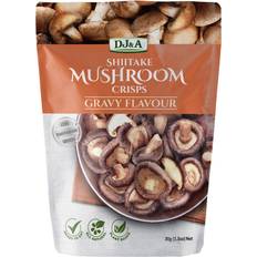 DJ&A Shiitake Mushroom Crisps Gravy Flavour 30g 1Pack