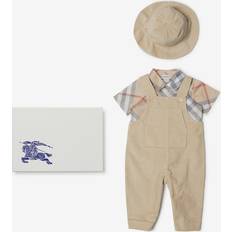 Organic/Recycled Materials Other Sets Burberry Childrens Cotton Three-piece Baby Gift Set 3M