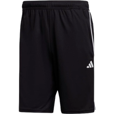 Men - Normal Waist Shorts adidas Men's Essentials Pique 3-Stripes Training Shorts - Black/White