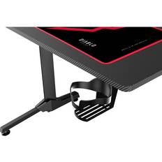 Gamingtische reduziert Diablo X-Mate Gaming Tisch 160 75 Schreibtisch PC Computertisch Ergonomisch Carbon Tischplatte Kopfhörerhaken Getränkehalter Rutschfester Fußschutz